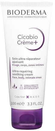BIODERMA Cicabio Creme+ Ultra-reparierende und beruhigende Pflege - schützt vor Umwelteinflüssen, Textur mit Pflaster-Effekt - ideal für die Wundheilung - für die ganze Familie - Tube 40 ml