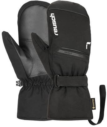 Reusch Morris Gore-TEX Mitten warme, wasserdichte, Winddichte und atmungsaktive Unisex Fausthandschuhe Winterhandschuhe Skihandschuhe Fäustlinge Herren Damen