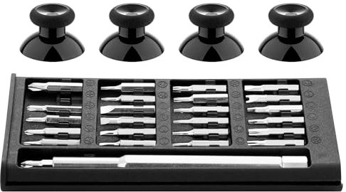 Marveleese Replacement Thumbsticks for Xbox Series X & S Controller, Joysticks Repair Kit for Xbox Wireless Controller, Custom Analog Stick Buttons for Xbox One S/X/Elite Controller