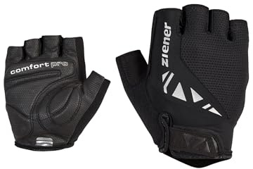Ziener Herren CLAASS Fahrrad-/Mountainbike-/Radsport-Handschuhe | Kurzfinger - atmungsaktiv/dämpfend, Black, 9