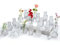 Aevcvok Petit Vase en Verre,Lot de 20 Vases en Verre Vintage Mini Vase Deko Set Différentes Décorations de Mariage Transparent Tailles Vasen de Fleurs