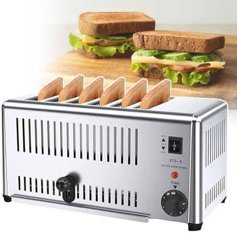 Grille-pain compact double face, brunissement et décongélation rapides en 1 à 5 minutes, plateau amovible facile à nettoyer, parfait pour les gaufres et les sandwichs