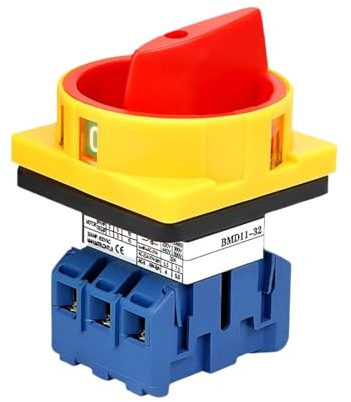 Interruttore di interruzione del carico rotativo Interruttore trifase 380V 50Hz Universale 25A 30A 40A 60A Selettore camma industriale Disconnessione(32A)