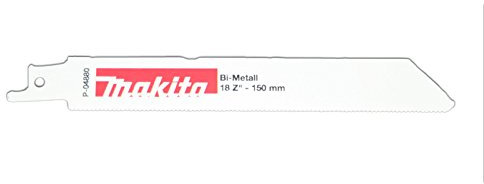 Makita P-04880 Sabre Saw Blade for Stainless steel, alloys and cast iron (Pack of 5)