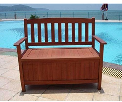 Gartenbank Truhenbank NAVASSA, 2-Sitzer