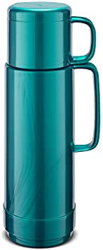 ROTPUNKT Premium Isolierflasche 80 ANDREAS I Thermokanne I Trinkflasche I isolierkanne I schadstoffrei I Babynahrung I Thermoflasche I Glaseinsatz I 750 ml, shiny hummingbird