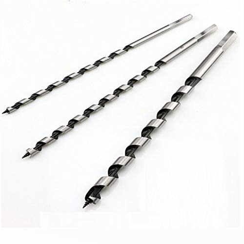 Auger Drill Bit MASO Hex Shank Wood Auger Drill Bit for Joiner Carpenter Fast Cut Diametre 30 mm Wood Drills Bits Set 230mm Long (Pack of 1 PCS)