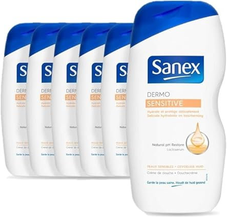 Sanex Dermo Sensitive Duschgel, 500 ml, 1 Stück