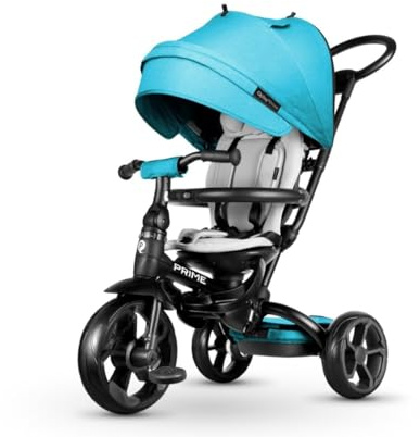 QPLAY - Prime 3-in-1 Evolutionäres Dreirad, Farbe Blau, Qp100.00