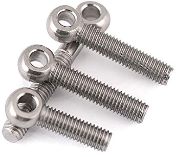 XIZONLIN M12 Auge Schrauben - 304 Edelstahl Schraube Ring Lug Schraube Ringschraube