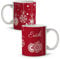 LolaPix Personalisierter Weihnachtsbecher mit Namen. Personalisierte Personalisierte Keramikbecher. Verschiedene Designs und Farben für Innenräume. WEIHNACHTSKUGELN