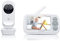 Motorola Baby Ease 34 Babyphone mit Kamera 4,3 Zoll Video Baby Monitor HD Display Nachtsicht Bidirektionale Kommunikation Schlaflieder Zoom Raumtemperatur Überwachung Weiß