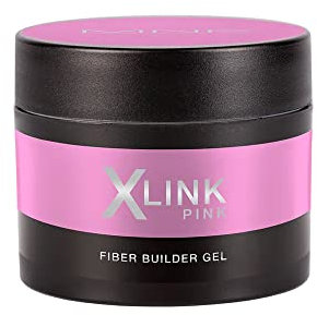 Mesauda MNP Xlink Pink Fiber Builder Gel 25gr - gel constructor en fibre de verre