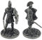 1 stücke Alte Spartan Rom Soliders Figuren Miniaturen Vintage Metall Soldaten Modell Statue Desktop Ornament Geschenk
