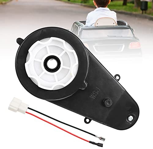 MENAYODA Motore elettrico scatola trasmissione 12 V RS550 giocattolo motore elettrico cambio per bambini guida auto giocattolo di ricambio (RS550 40000 rpm)