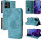 Rostsant Coque Motorola Moto G84 5G Pissenlit Housse en Cuir PU Motorola Moto G84 5G Étui à Fermeture Magnétique Portefeuille Étui à Rabat pour Motorola Moto G84 Bleu