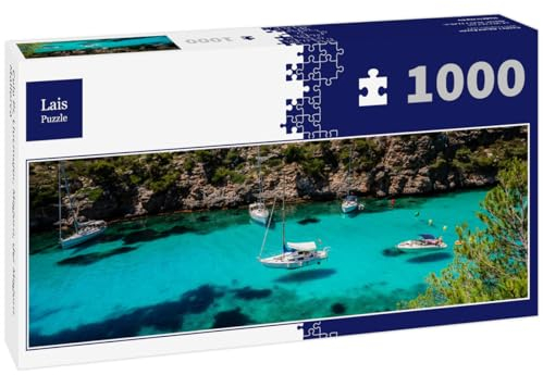 Lais Puzzle Cala Pi, Llucmajor, Migjorn, der Migjorn. Mallorca 1000 Teile Panorama