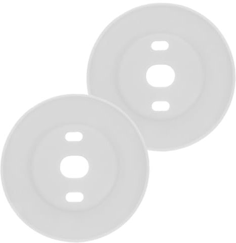 Veemoon 2pcs Protective Cover for Nest Thermostat Trim Plate Wall Plate Cover Accessory Kit