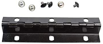 Imperial Mailbox Systems Door Hinge Size 6 Screw Holes Black (Small)