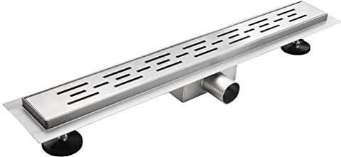 Edelstahl Duschrinne Bodenablauf Ablaufrinne Duschablauf Ablauf Rinne 90cm Aloni