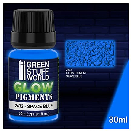 Green Stuff World - Pigment Space Blue Glow in the Dark