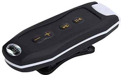 ASHATA 4GB Wasserdichter MP3 Player zum Schwimmen und Laufen, 600mAh 8 Stunden Spielzeit, Tragbarer MP3-Player mit Kopfhörer, IPX8 (Schwarz)