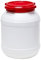 Fut/Bidon plastique alimentaire grande ouverture à visser - CURTEC - 26 litres