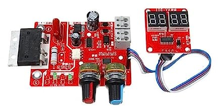 40/100A NY-D01 Punktschweißgerät Steuerplatine Digitale Schweißer Controller Panel Stellen Sie Zeit & Strom DIY Digitalanzeige Punktschweißmaschine Steuerung