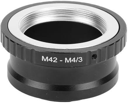 M42-auf-Micro-4/3-Objektivadapter, M42-Schraubmontage auf Micro-Four-Thirds-M43-Objektivkonverterring, für EP1 EP2 EP3 EPL1 EPL2 Micro 4/3-Montage