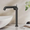 EMKE Wasserhahn Bad Schwarz Matt, 332 x 220 x 76 mm, Messing, Keramikkartusche, Badarmatur, Wasserhahn mit Luftsprudler, Waschtischarmatur, Mischbatterie Waschbecken-Armatur einfache Installation