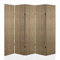 framed concept Paravent Raumteiler Holz 225x172 cm, 5-teilig beidseitig, Sichtschutzwand