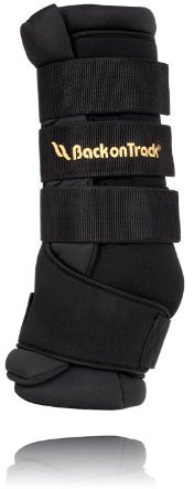 Back on Track Stallgamaschenhüllen Paar für Stallgamaschen Gr. L, rechts und links schwarz