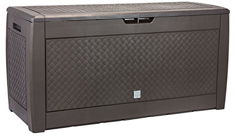 Outdoor Garden Box with Wheels BOXE MATUBA umbra colour