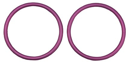 topind 7,6 cm Größe Alumnium Baby Sling Ringe für Babyschalen & Tragetücher von 2 Pcs