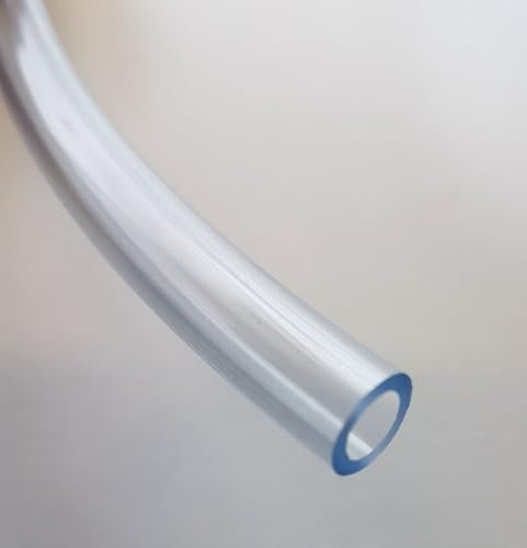 PVC-Schlauch klar Lebensmittelschlauch Trinkwasserschlauch Luftschlauch (ID 16mm x AD 20mm)