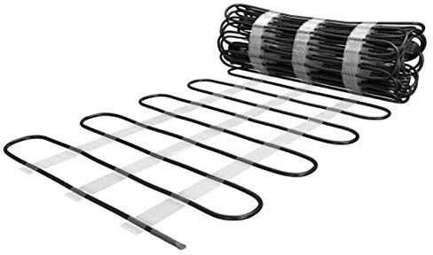 Mi-Heat Freiflächenheizung 300Watt/m² 2m² 0,5x4,0m Elektroheizung Heizmatte