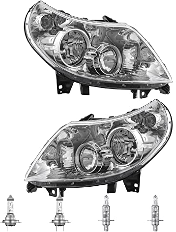 Scheinwerfer Set H1/H7 für Ducato Pritsche/Fahrgestell 250 inkl. OSRAM Lampen mit Stellmotor LWR