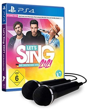 Let's Sing 2021 mit deutschen Hits [+ 2 Mics] (Playstation 4)