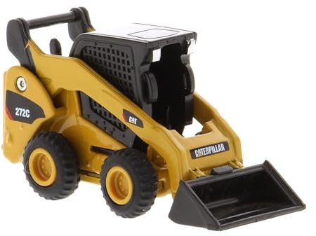 Diecast Masters Cat Model Micro 272C Skid Steer Loader, 85974DB | Displayfenster-Box, detailgetreues Micro-Modell, ab 14 Jahren, für Sammler geeignet, 85974DB
