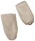 vhbw Fingerschutz zum Nähen, Spinnen, Schnitzen u.a. - 2-teiliges Set (Daumen-Fingerling + Zeigefinger-Fingerling), Leder