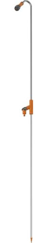 Primaster Gartendusche Aluminium 228 cm mit Erdspieß Pooldusche Außendusche