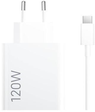 120W HyperCharge Ladegerät für Xiaomi, Original TurboCharge Adapter Netzteill MDY-13-EE mit USB C Ladekabel