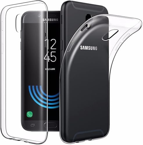 PhoneThrone COVER CUSTODIA PER Samsung Galaxy J5 2017 TRASPARENTE TPU SLIM MORBIDA