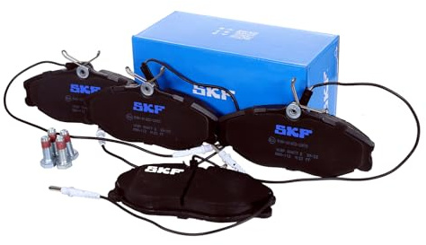 SKF Scheibenbremse Bremsbelag VKBP 80477 E - 4er Set - Position Vorderachse Höhe 77 mm Länge 170 mm Breite 81 mm Dicke 18 mm - OE Qualität