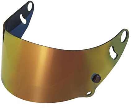 FK VISORS Visier kompatibel mit ARAI® CK6 Helmen – verspiegelt Gold