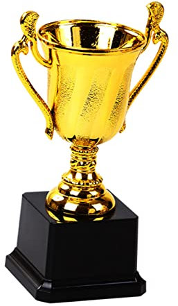 YARNOW Coppa Trofeo Giocattolo premia Il Trofeo Coppa della Cerimonia di premiazione Tennis insaccatrici Il Regalo Trofeo d'oro Trofeo per Bambini Gesù Premio Riutilizzabile