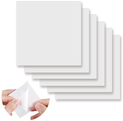 6 Pcs Inflatable Patch Repair Kit, Self Adhesive Waterproof Puncture Repair Patches, Swimming TPU Pool Repair Patches Kit, Vinyl Repair Patches, for Inflatable Pool, Swimming Ring(3.46 * 3.46 in)