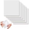 6 Pcs Inflatable Patch Repair Kit, Self Adhesive Waterproof Puncture Repair Patches, Swimming TPU Pool Repair Patches Kit, Vinyl Repair Patches, for Inflatable Pool, Swimming Ring(3.46 * 3.46 in)