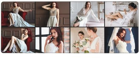 Custom Photo Mouse Mat for Desk, Personalised Large Mouse Pad with Pictures/Text/Logo Printed, Design Your Own Desk Mat for Keyboard Laptop, Gifts for Dad Mum Friends Kids, Collage 8 Images, 30x80cm