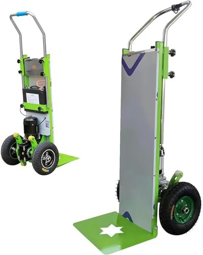Carrello manuale pieghevole per carichi pesanti, carrello elevatore elettrico multiuso per sacchi per scale, carrello pratico per camion con piattaforma per acquisti, traslochi e ufficio
